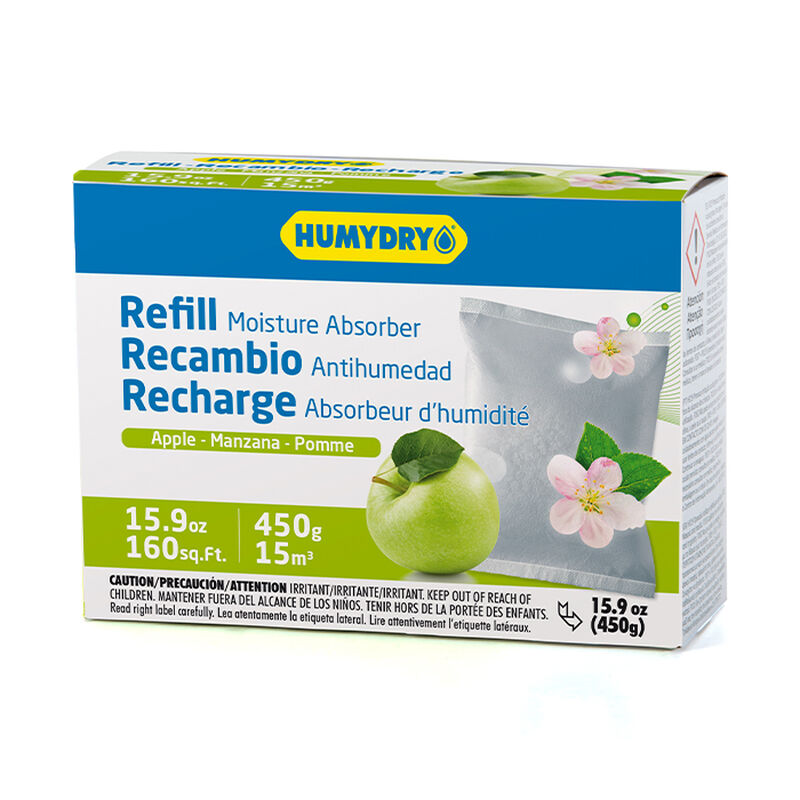 HUMYDRY Moisture Absorber Single 15.9-oz. Refill, Apple Scent image number 1