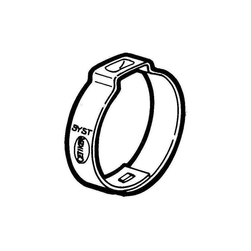 T-H Marine Stepless Ear Hose Clamps, 14.5 mm to 17.0 mm image number 4