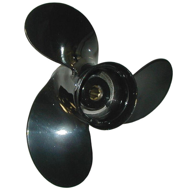 Michigan Wheel 3-Blade Prop, Pressed Rubber Hub / Aluminum, 9.25 dia x 7, RH image number 1