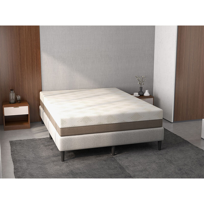 Cozyway 12" Copper Gel Foam Coil Mattress, Short Queen | Mattress in a box image number 1