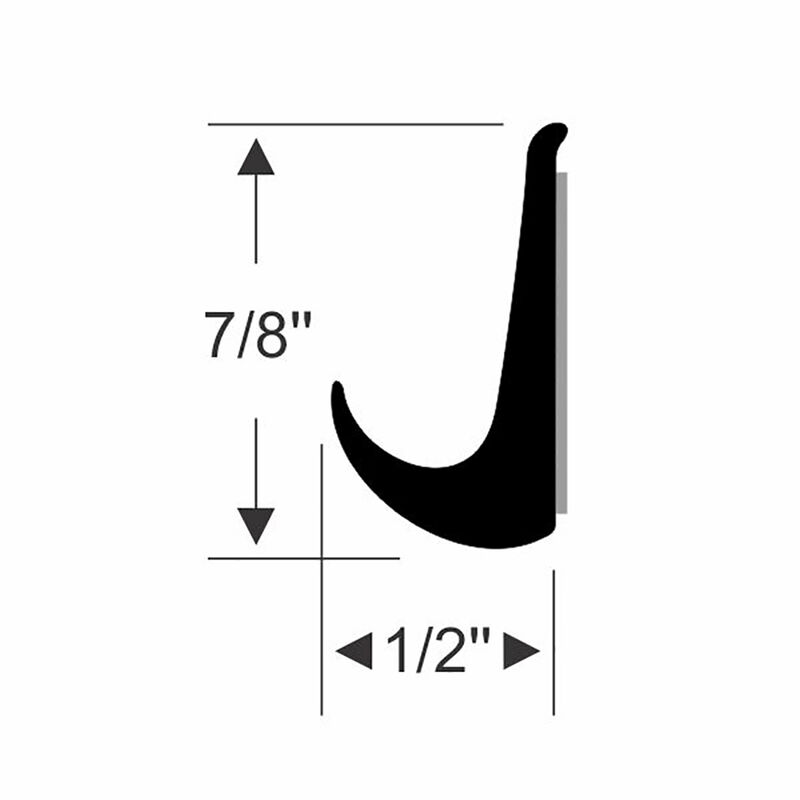 Peel-N-Stick Drip Rail, 6'L image number 2
