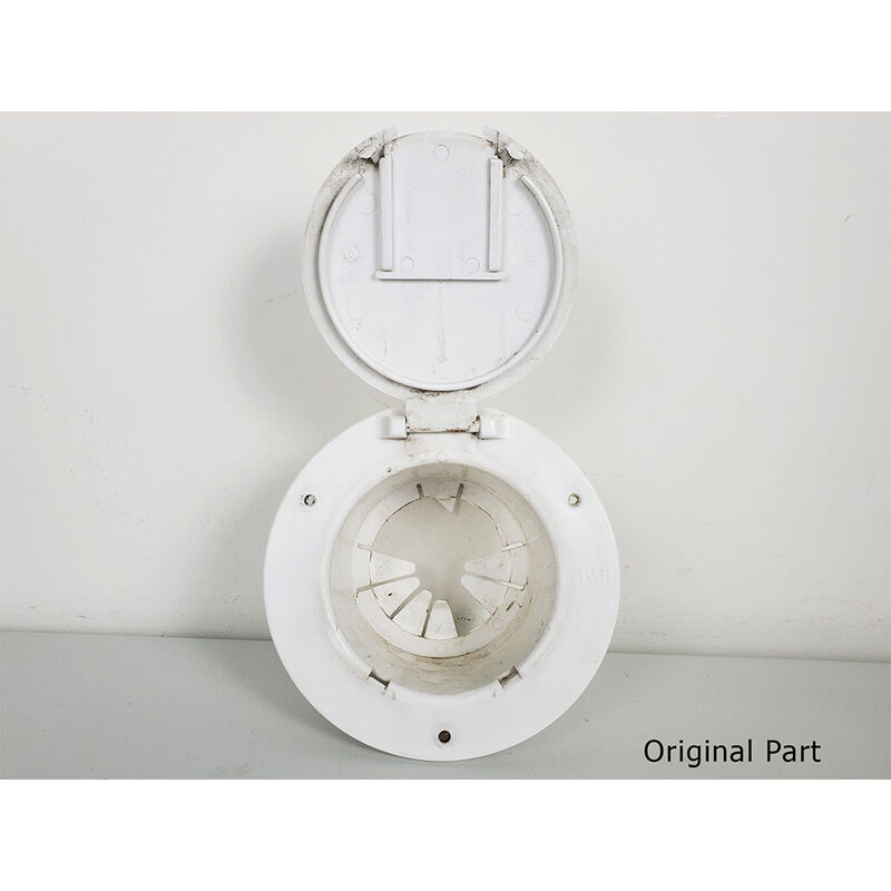 ICON Technologies Plug Conversion Trim for 30A Inlet Style, Polar White image number 3