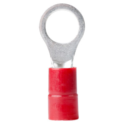 Ancor Nylon Ring Terminals, 8 AWG, 3/8" Screw, 2-Pk.