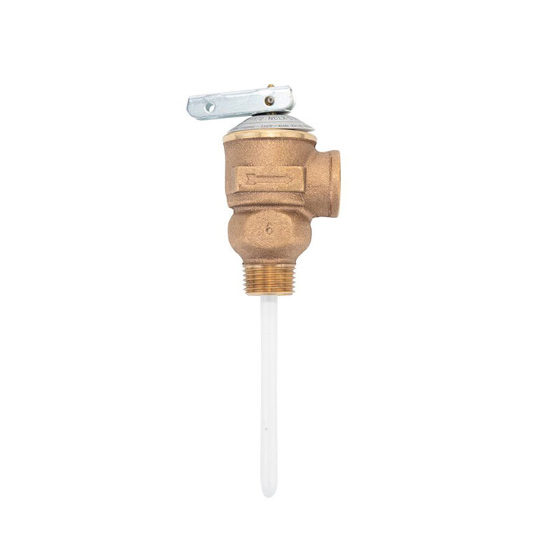 Camco Water Heater Temperature and Pressure Relief Valve, 1/2" Valve, 4" Probe, 150 PSI image number 3