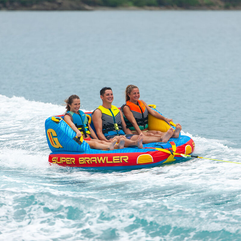 Gladiator Super Brawler 3-Person Towable Tube image number 3