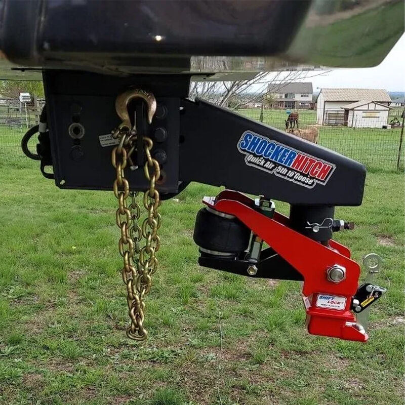 Shocker Hitch Quick Air 5th Wheel to Gooseneck Conversion Kit, Fits Lippert 1621, 0719, Rhino Box, without Chain Kit image number 14
