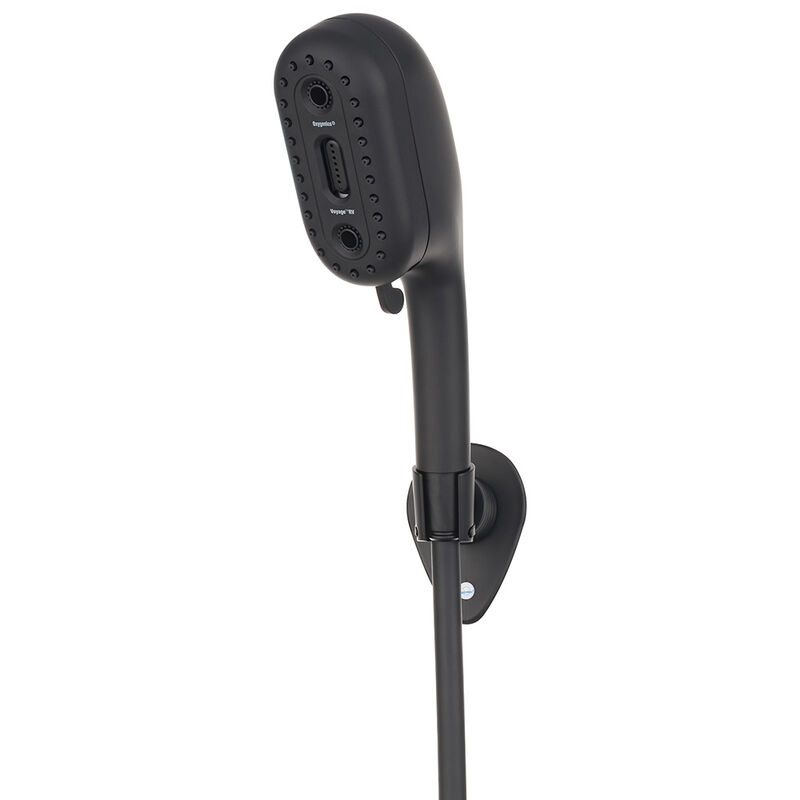 Oxygenics Voyage RV Handheld Shower Head Kit, Matte Black image number 1