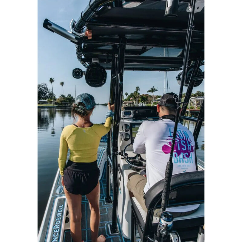 Roswell Marine UNI-T Universal Folding T-Top, Black image number 4