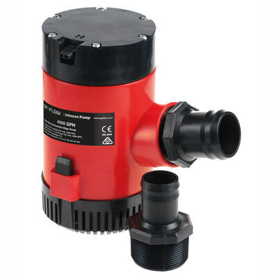 Johnson Pump Bilge Pump, Submersible; 4000 Gallon Per Hour