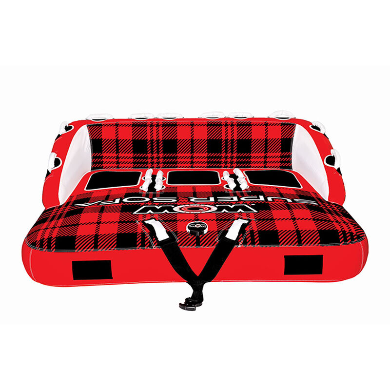 WOW Super Sofa 3-Person Towable Tube image number 1
