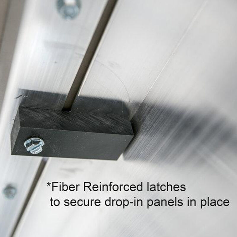 Tommy Docks 12' T-Style Aluminum Frame With Cedar Decking Complete Dock Package image number 5