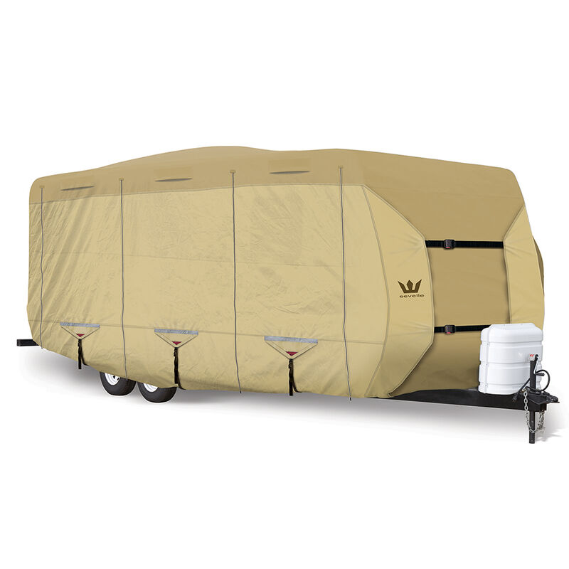 Eevelle S2 Expedition Travel Trailer Cover, Gray or Tan image number 1