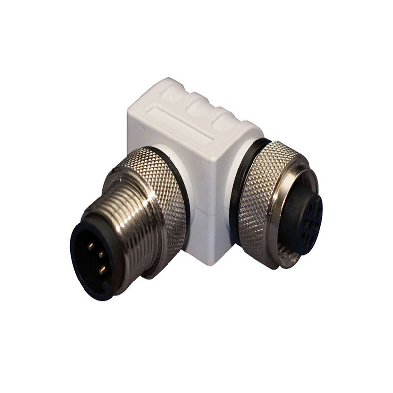 Maretron Micro Cable Adapter, 90&deg; Male to Female Connector image number 1