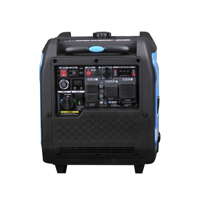 Pulsar 7,250-Watt Super Quiet Dual Fuel Inverter Generator with CO Alert and Remote Start image number 4