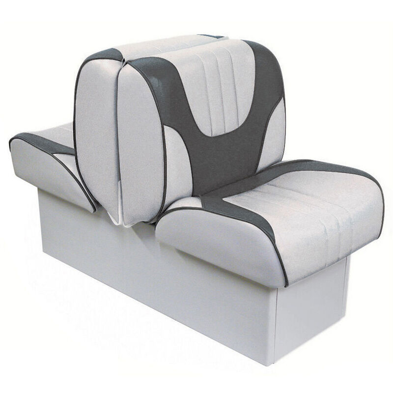 Overton's Deluxe Back-to-Back Lounge Boat Seat with 10" Base image number 1