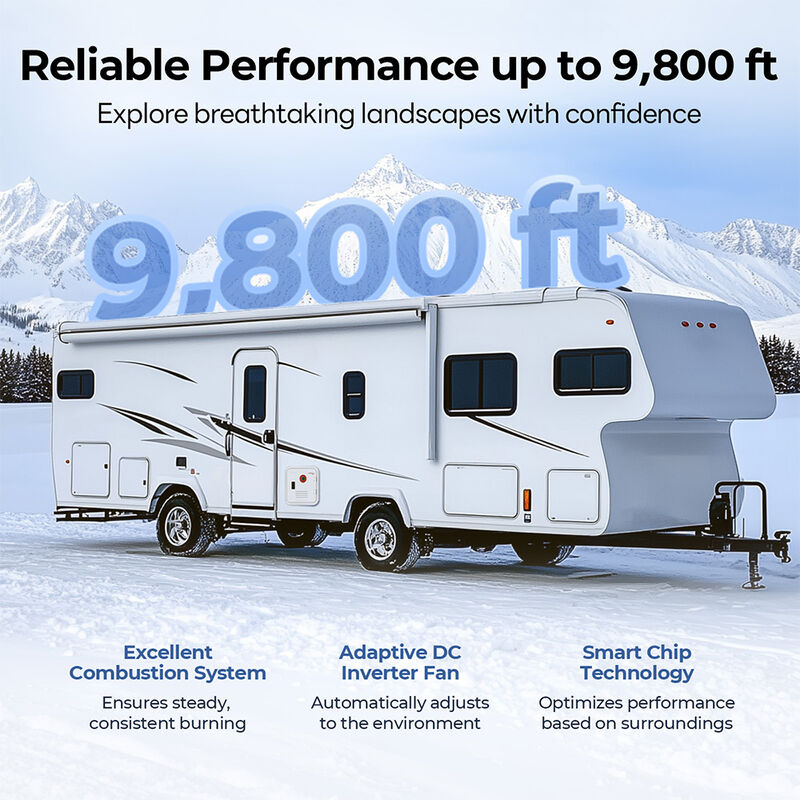 Fogatti InstaShower 8 Plus 55,000 BTU RV Tankless Water Heater without Door image number 6