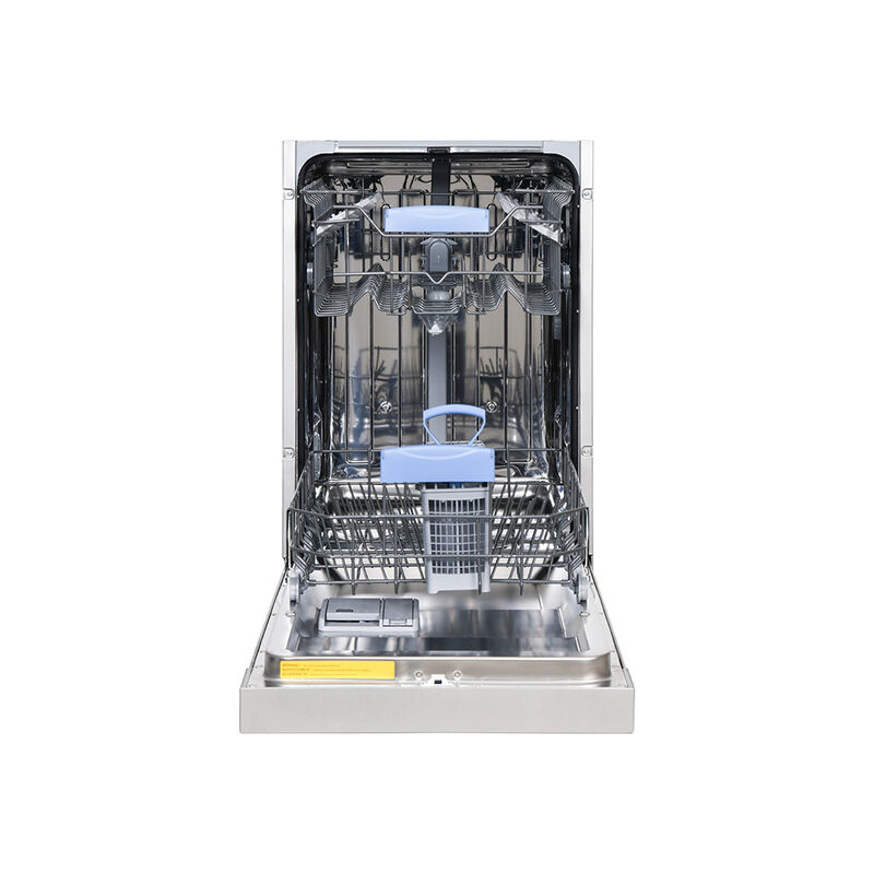 Equator 18" Built in Dishwasher 10 Place Setting 8 Wash programs half Load Sensor Wash 110V Energy Star Rated in Stainless image number 10