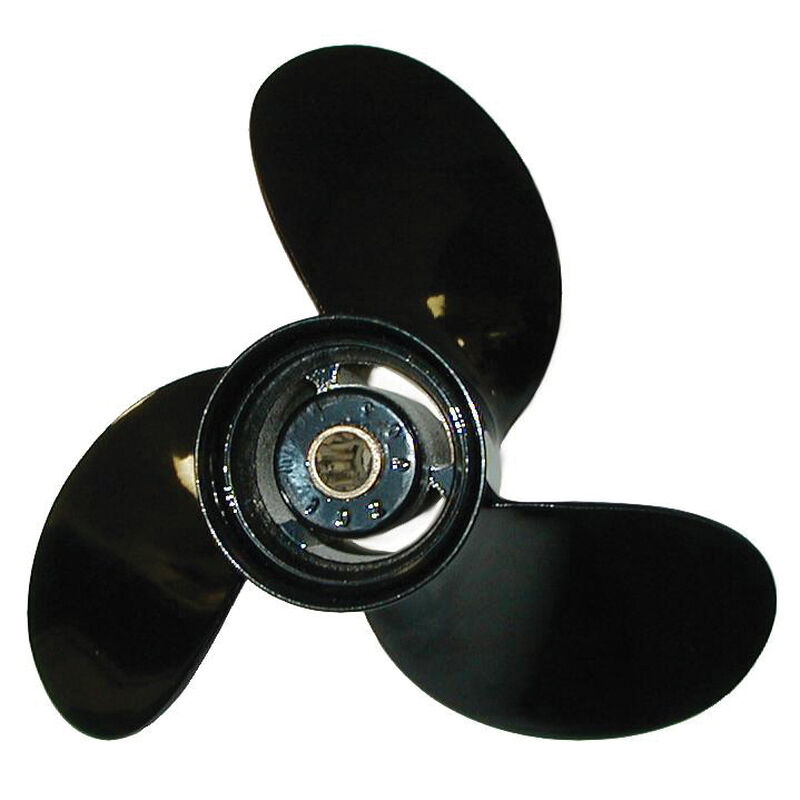 Michigan Wheel 3-Blade Prop, Pressed Rubber Hub / Aluminum, 10 dia x 7, RH image number 1
