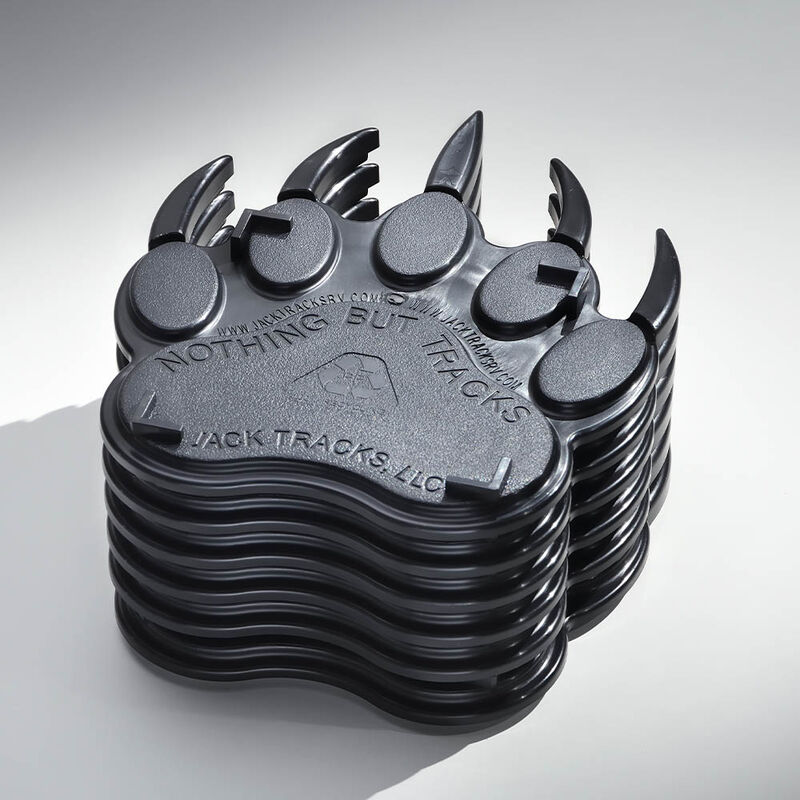 JackTracks RV Stabilizer Pads, Bear Track image number 2