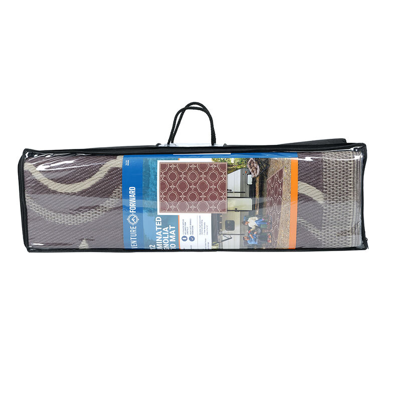 Venture Forward LED Illuminated RV Patio Mat w/ Carry Bag, Magnolia image number 11
