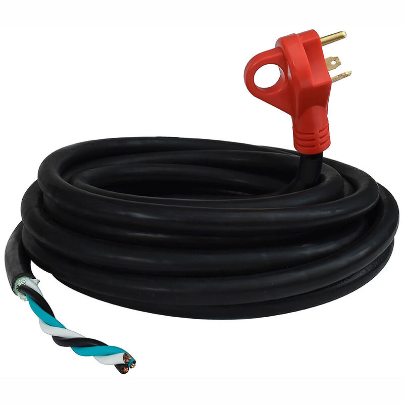 Valterra A10-3025END Mighty Cord 30-Amp RV Power Cord with Handle, 25' image number 1