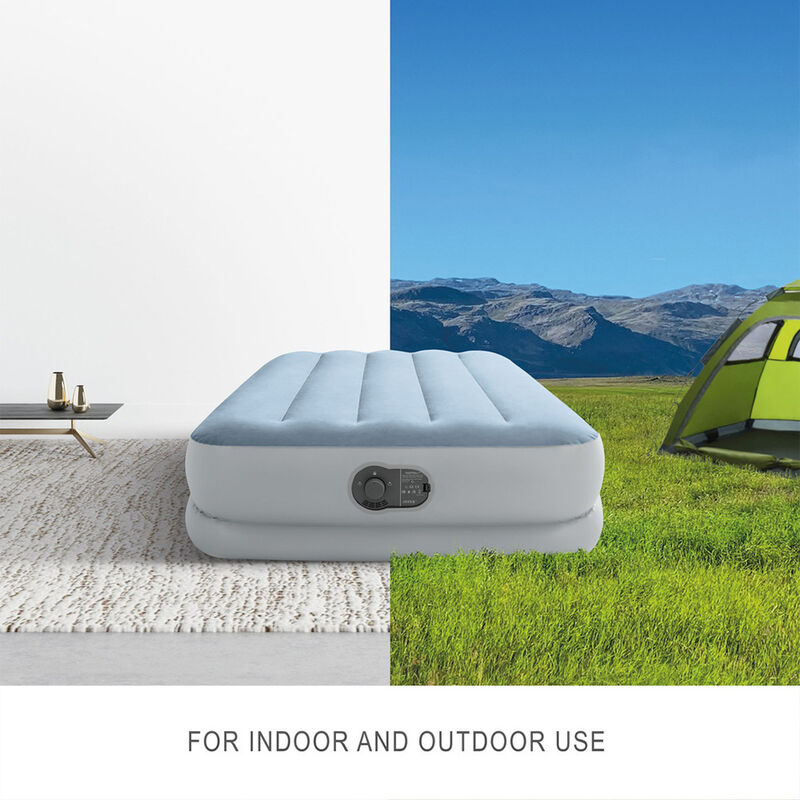 Intex Dura-Beam Plus Comfort 14" Air Mattress with Built-In Air Pump image number 6