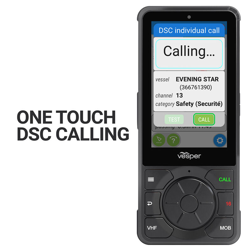 Vesper Cortex H1P Portable Wireless Handset with Charging Cradle image number 7