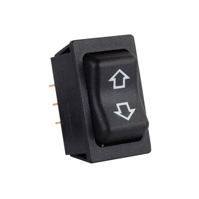 JR Products 12295 Slide-Out High-Current Motor Switch, Black
