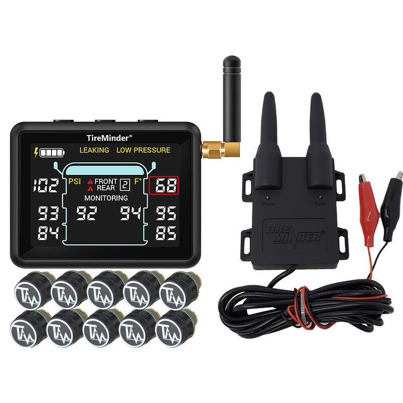 TireMinder i10 RV TPMS with 10 Transmitters image number 1