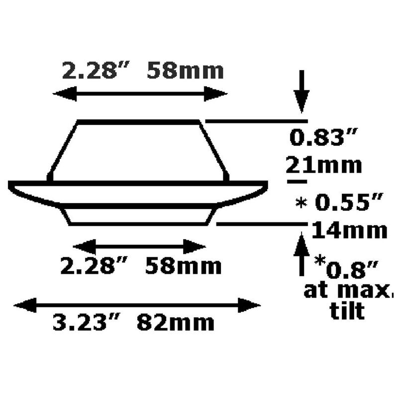 FriLight Comet R Adjustable Recess 12 volt LED Ceiling Light image number 2