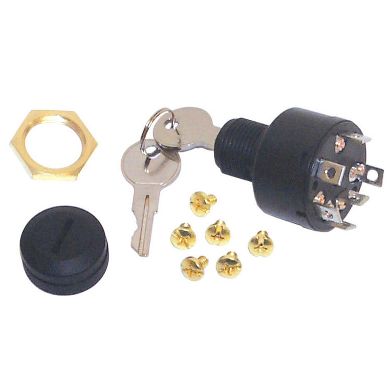 Sierra 4-Positon Magneto Ignition Switch, Sierra Part #MP39730 image number 1