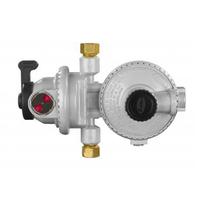 JR Products Compact Low-Pressure Two-Stage Automatic Changeover LP Gas Regulator image number 1