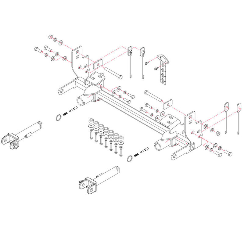 Roadmaster 521466-5 Direct-Connect Baseplate Kit, 2020-2025 Jeep Gladiator image number 1