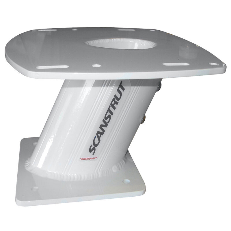 Scanstrut 10" Aluminum PowerTower for Raymarine, Garmin, & Navico Radomes image number 1