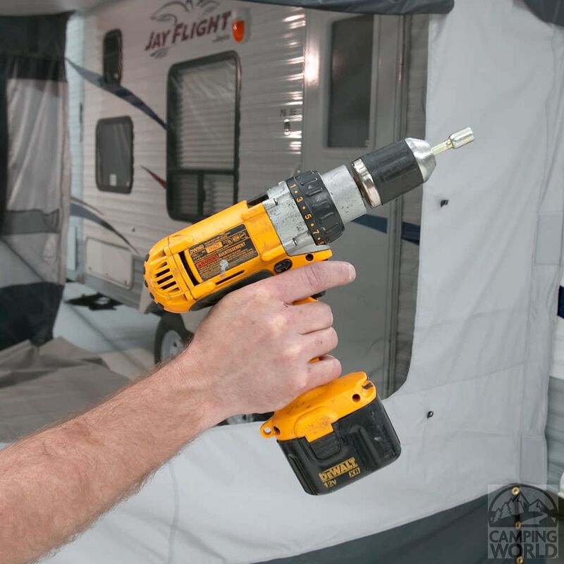 Vacation'r Screen Room for Carefree Awnings - 12' - 13' image number 7