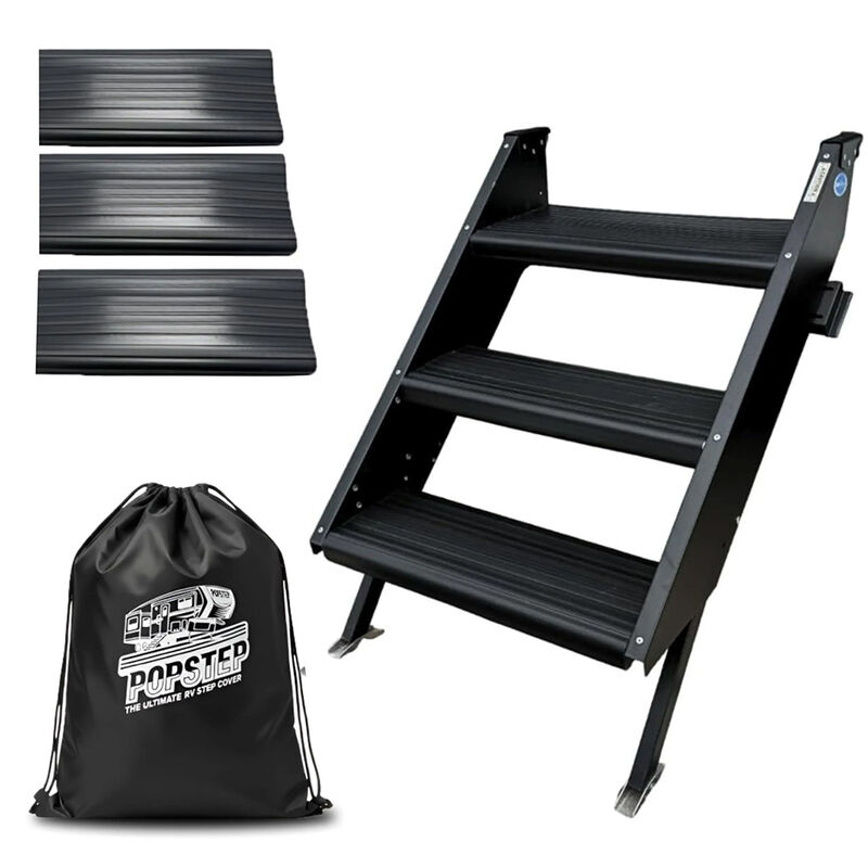MorRyde RV Step Covers&mdash;For 3 Step StepAbove w/ 23.5" Treads image number 1