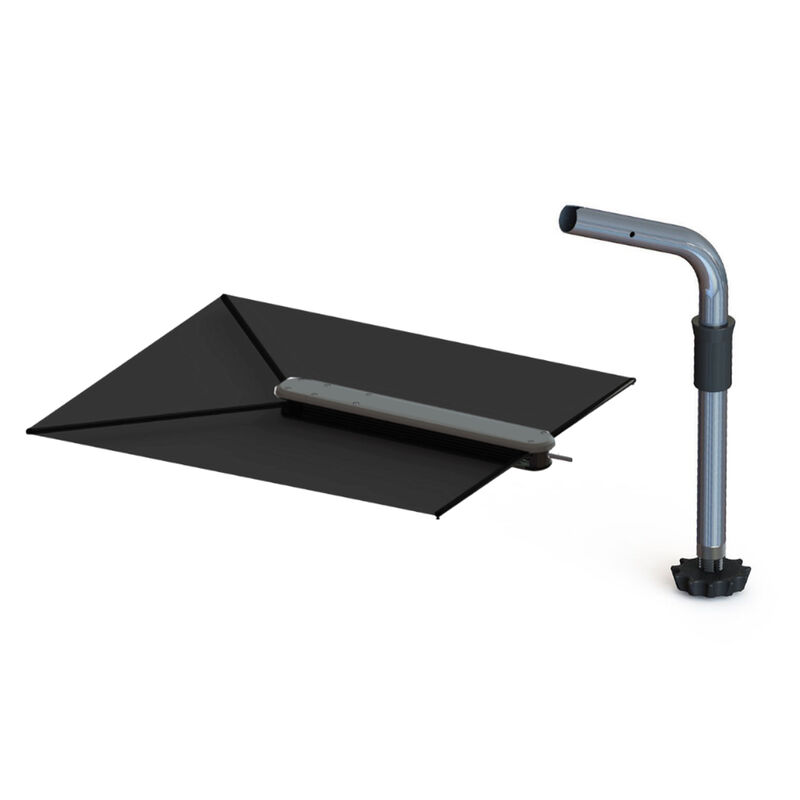 Taco Marine ShadeFin Boat Shade with Fixed Rod Holder Mount image number 5