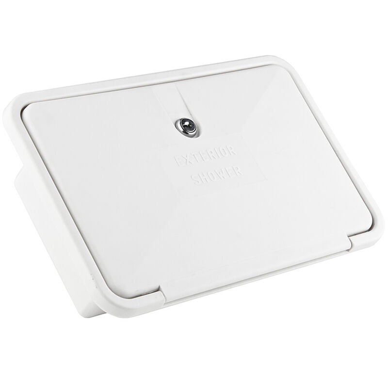 Dura Faucet RV Exterior Shower Box Kit, White image number 3