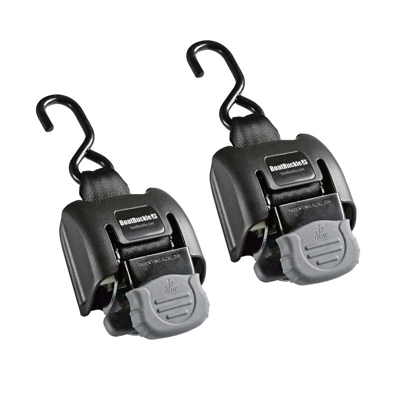 BoatBuckle Retractable Transom Tie-Down System image number 1
