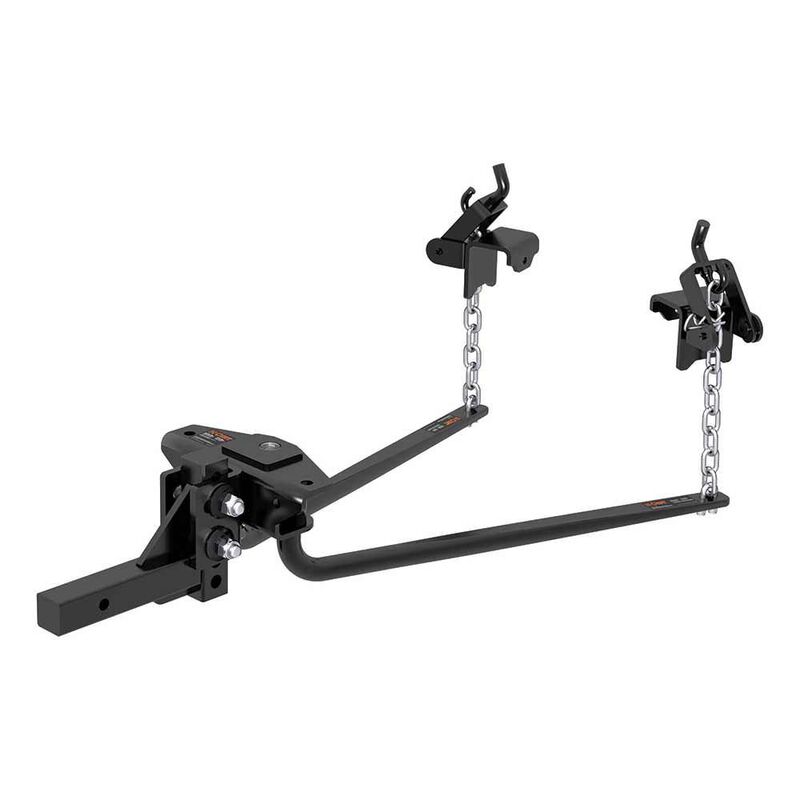 Curt Round Bar Weight Distribution Hitch with Integrated Lubrication, 14K image number 1