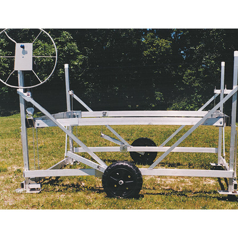 Roll-In Dock Wheel, 18" Diameter x 6"W, each image number 2