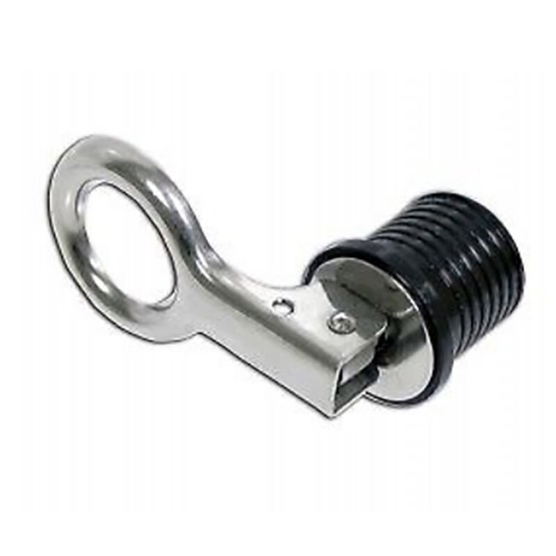 Moeller 1" Stainless Steel Snap-Tite Bailer Plugs, 20-Pack image number 1