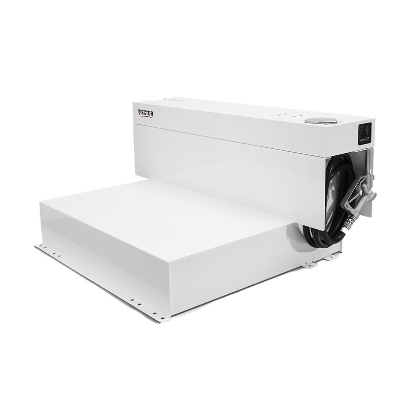 Vector Elite 93 Gallon DOT Transfer Fuel System w/GPI 8 GPM Pump, White image number 2