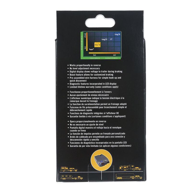 Tekonsha Primus IQ Electric Trailer Brake Controller, Proportional image number 5