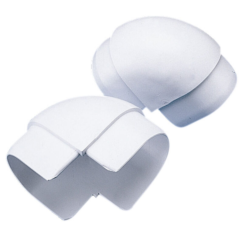 Dock Edge Premium PVC Profile Large "P" Outside Corner, 2-Pack image number 1