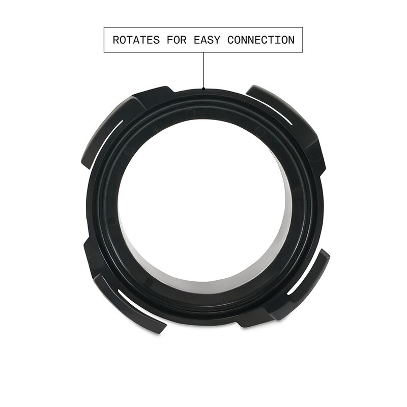 Valterra Rotating Rigid Sewer Pipe Adapter, 3" MPT x Bayonet Hooks image number 6