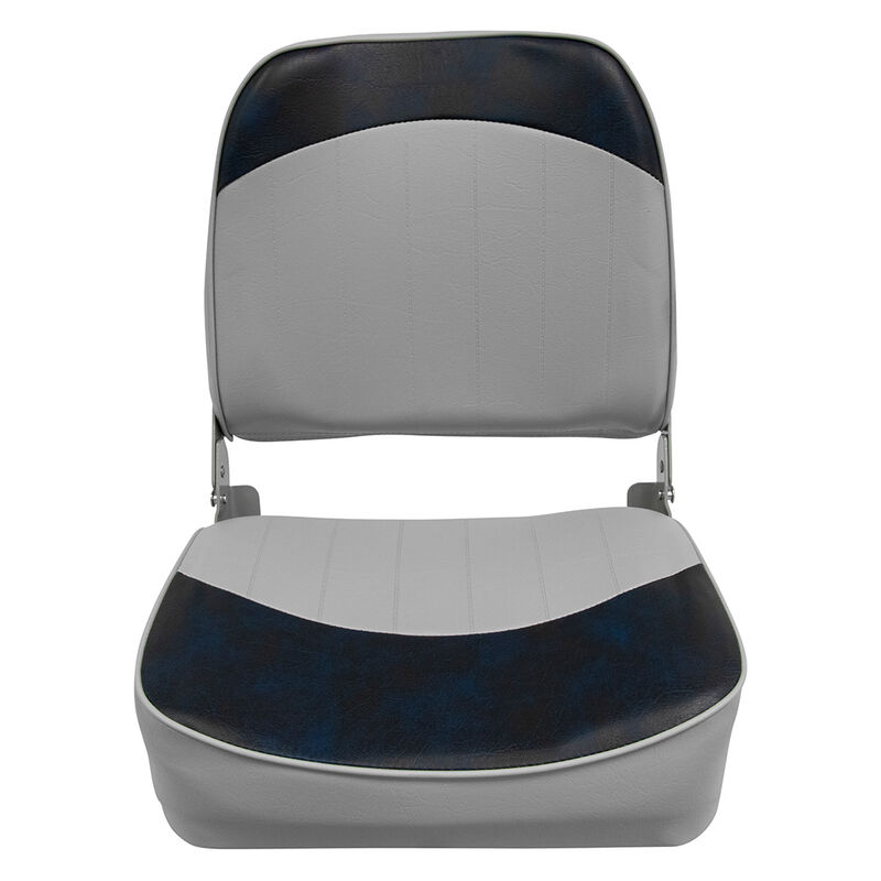 Wise Economy Low-Back Fishing Seat - Gray/Navy image number 2