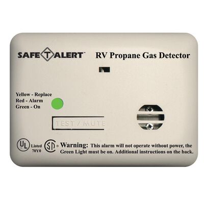 Safe T Alert 20 Series Mini Propane / LP Gas Detector, Surface Mount, White