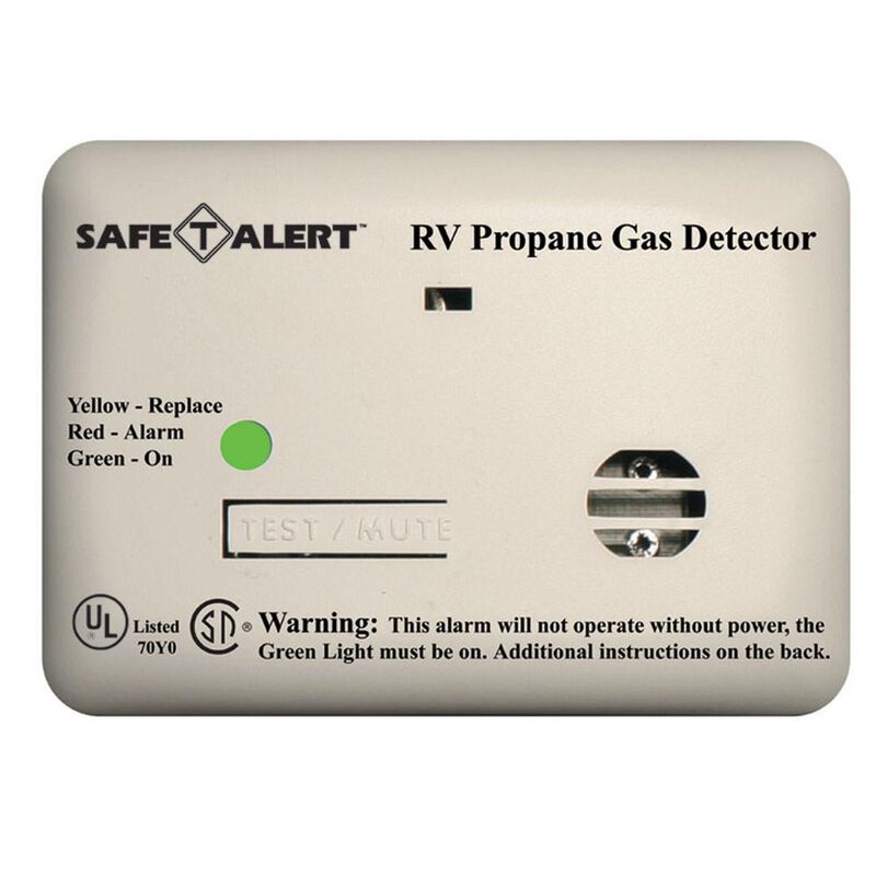 Safe T Alert 20 Series Mini Propane / LP Gas Detector, Surface Mount, White image number 1