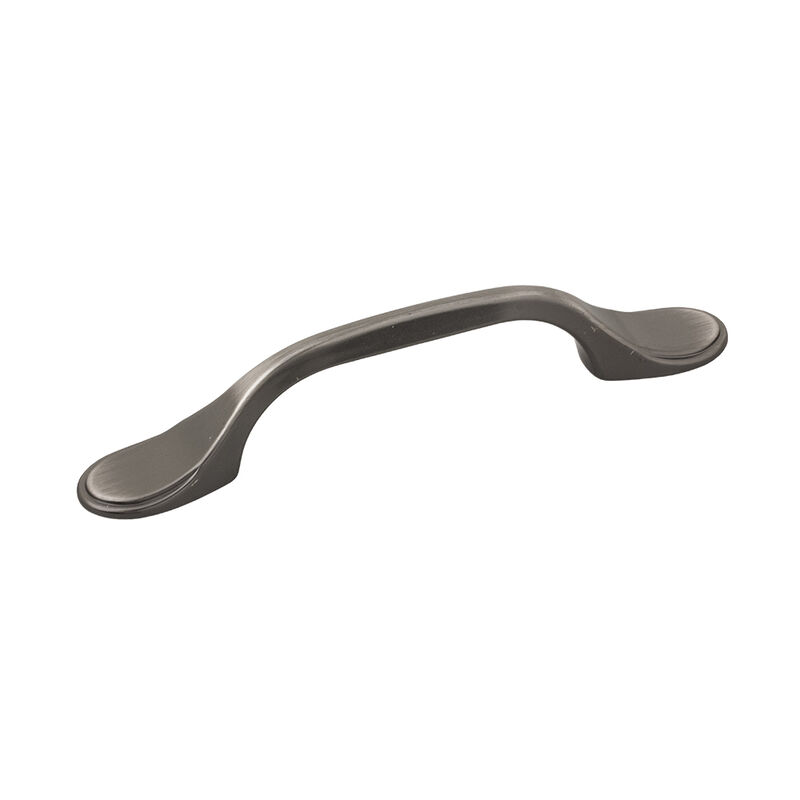 JR Products Designer Cabinet Handle, 5" Wide, Brushed Nickel image number 1